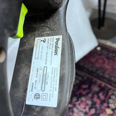 POULAN Electric Chain Saw 