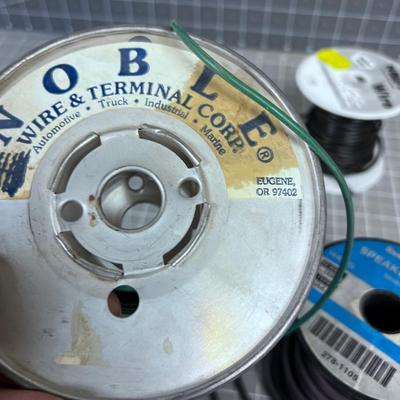 4 Partial Spools of Wire 