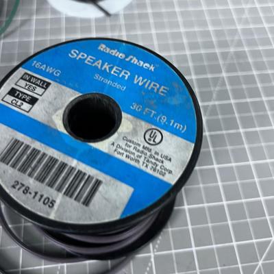 4 Partial Spools of Wire 