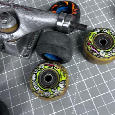 Skateboard Trucks and Wheels 