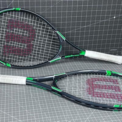 (2) WILSON Tour Slam Rackets Tennis 