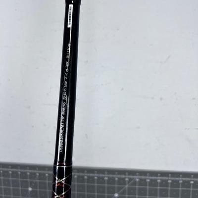7 Foot Medium Heavy Fishing Pole, With Reel