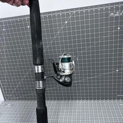 7 Foot Medium Heavy Fishing Pole, With Reel