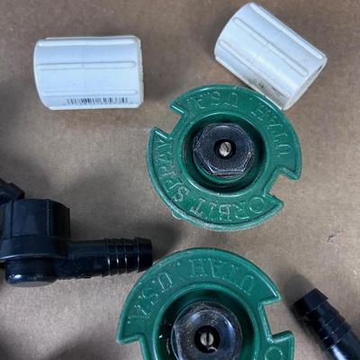 Mix of Lot of Sprinkler Parts 