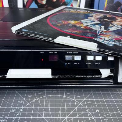 Lazer Video Disc Player With Discs 
