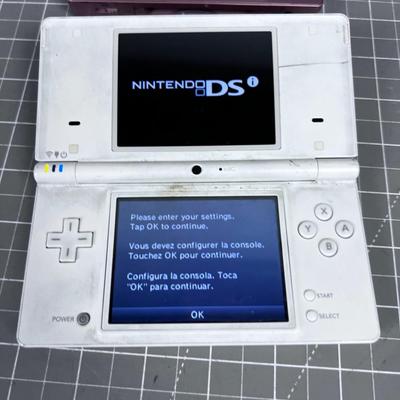 2 Nintendo DS Consoles
