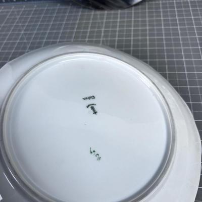 Antique Porcelain Plates (4) All Different Patterns
