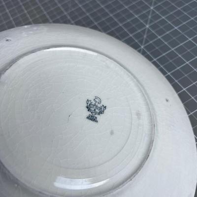 Antique Porcelain Plates (4) All Different Patterns