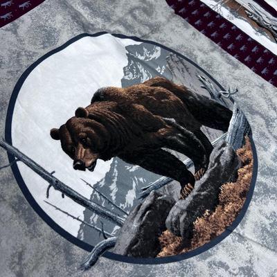 Pieces of FABRIC - Bears and Wolves