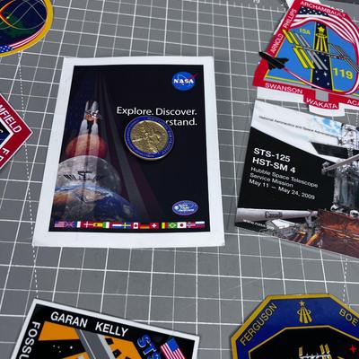 NASA Stickers Space Shuttle and Rocket Launches 