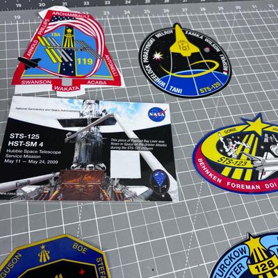 NASA Stickers Space Shuttle and Rocket Launches 