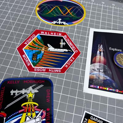 NASA Stickers Space Shuttle and Rocket Launches 