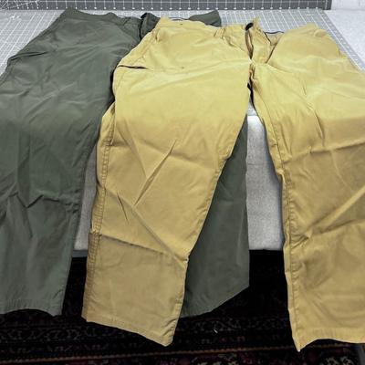 2 Pair of ORVIS Pants High Tech Fabric
