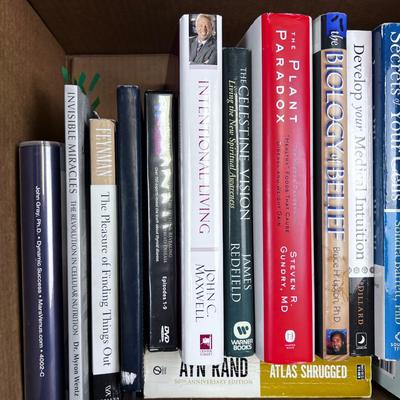 Lots of Self Help BOOKS Some Novels and a little Business and medical too.
