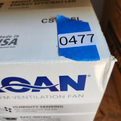 Broan 80 CFM Ventilation Fan new in box