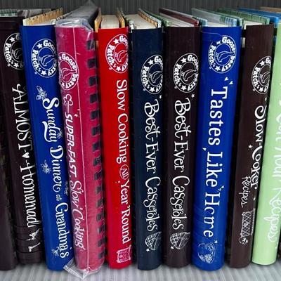 SPIRAL Bound GOOSEBERRY Cook Books (14) NEWER 