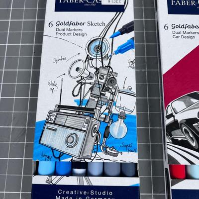 3 Packages of Brand new Dual Markers 