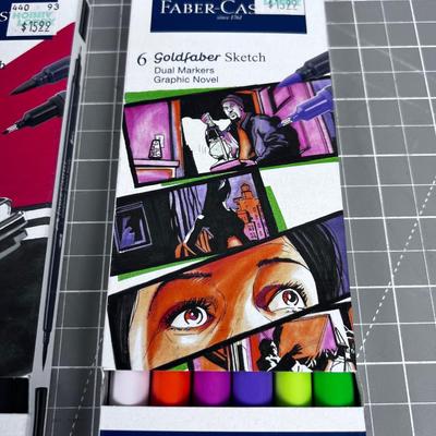 3 Packages of Brand new Dual Markers 