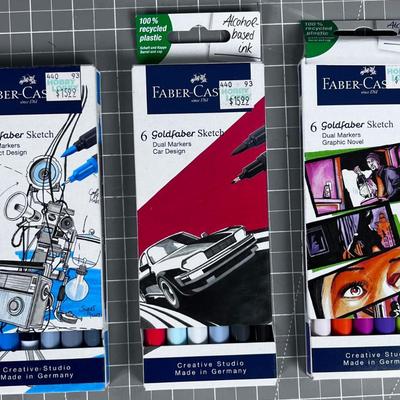 3 Packages of Brand new Dual Markers 