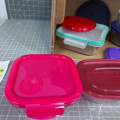 Pyrex and other Containers