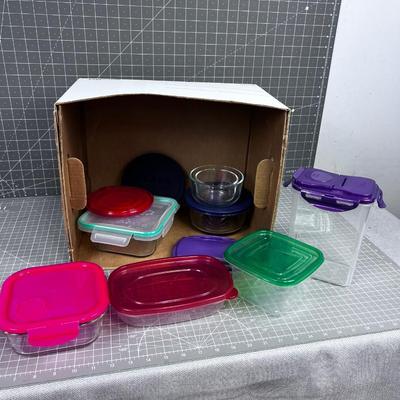 Pyrex and other Containers