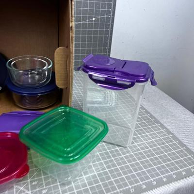 Pyrex and other Containers