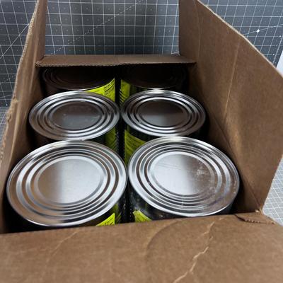 (6) No. 10 Cans of Food Storage: Non-Fat Dry Milk