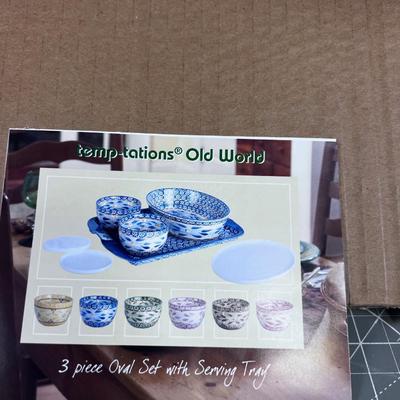 Platter and Bowl Set TEMPTATION