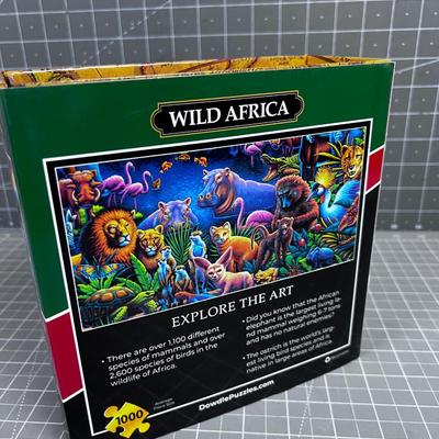 NEW Puzzle 1000 Piece Wild Africa 