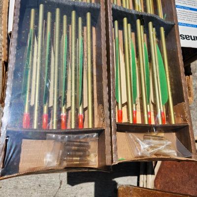 Vintage 1911 Bear Metric Hunter Arrows sealed packages