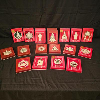 Lenox Porcelain Christmas Ornaments (BDF-JS)