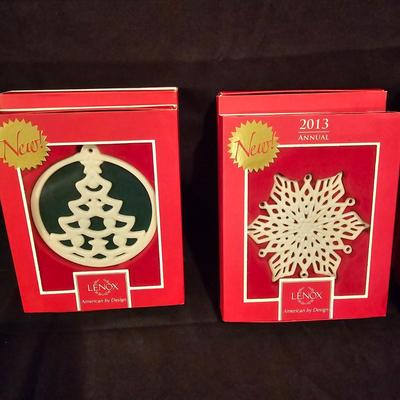 Lenox Porcelain Christmas Ornaments (BDF-JS)