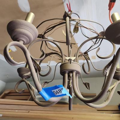 Hanging Ceiling Light Fixture 5 Lamps