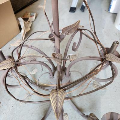 Hanging Ceiling Light Fixture 5 Lamps