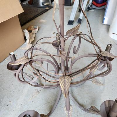 Hanging Ceiling Light Fixture 5 Lamps