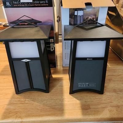 Ar Portable Wireless Speakers w LED Lights