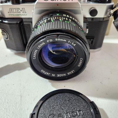 Canon AE-1 Program 35mm Camera
