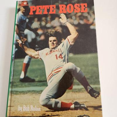 Vintage Pete Rose Book Signed by Pete Rose