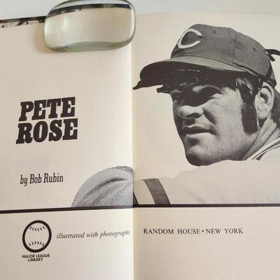 Vintage Pete Rose Book Signed by Pete Rose
