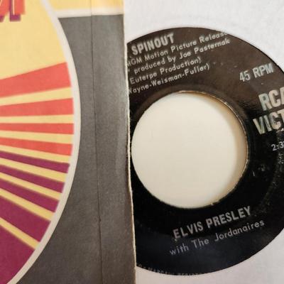 Collection of Elvis 45RPM Records