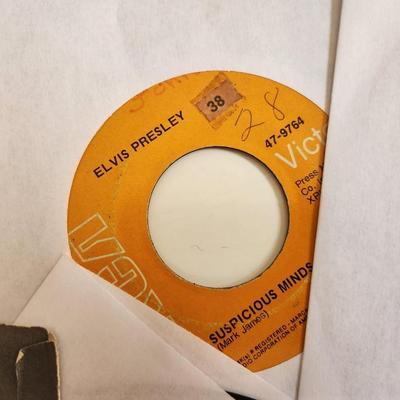 Collection of Elvis 45RPM Records
