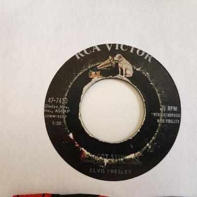 Collection of Elvis 45RPM Records