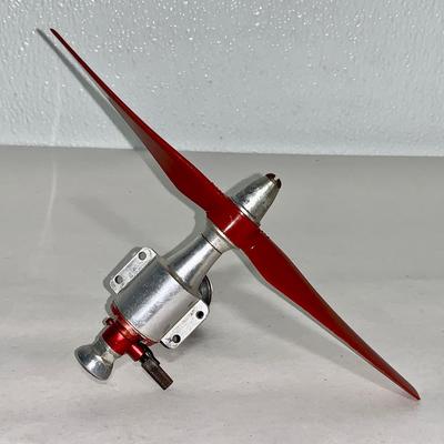 Vintage RC Airplane Engine With Prop