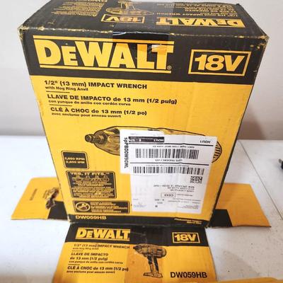 Lot #112 DeWalt Drill/Impact Wrench - tested
