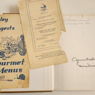 Two Kentucky Legends Cookbooks - Authographed