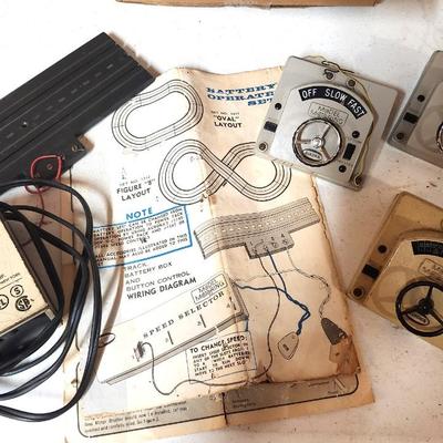 Lot #116 Model Motoring 1960's Slot Car set