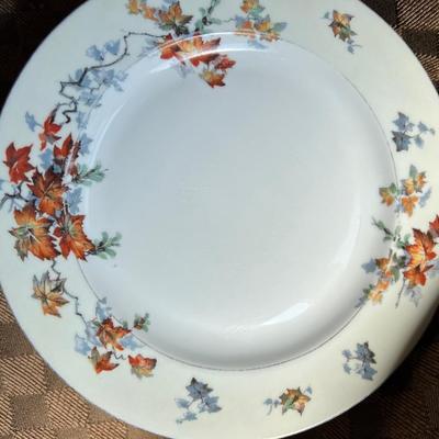 Flowered china