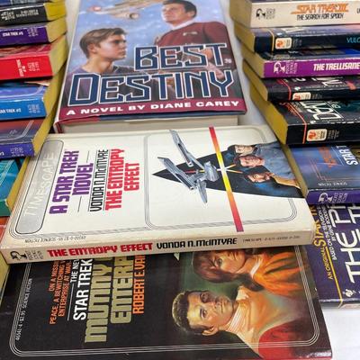 Star Trek Book lot - 29 paperbacks & 1 hardback