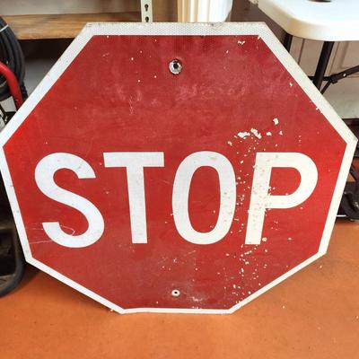 Lot #118 - Stop Sign