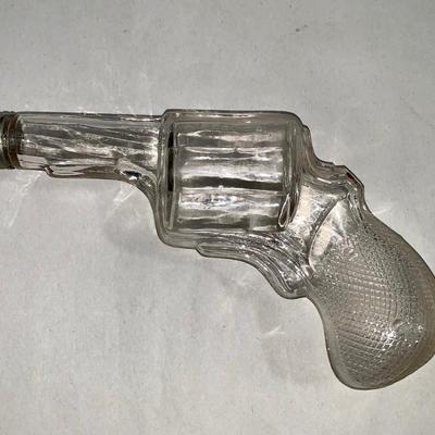 Antique Glass Gun/Pistol Candy Container